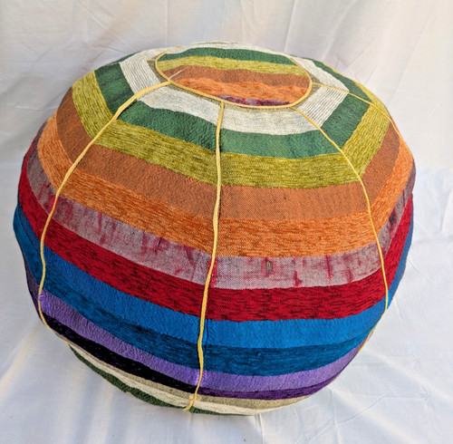 Moroccan style rainbow stripe - rainbow,