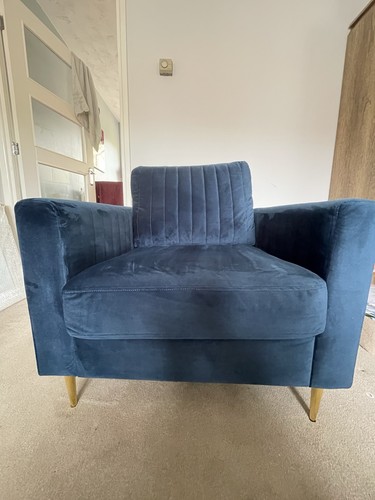 Wayfair blue velvet armchair - wayfair,