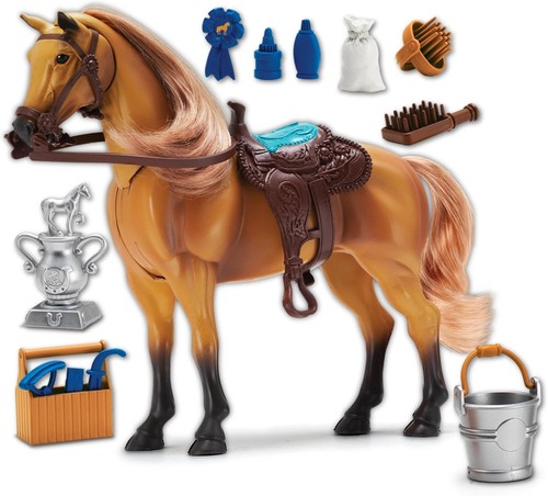 Palomino horse with - horse,