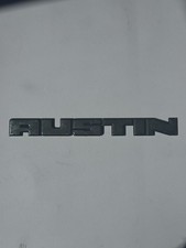 Vintage Austin Metal Car Badge