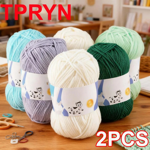 2pcs 100g milk cotton - milk, for