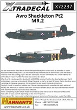 Xtradecal 1/72 Avro Shackleton