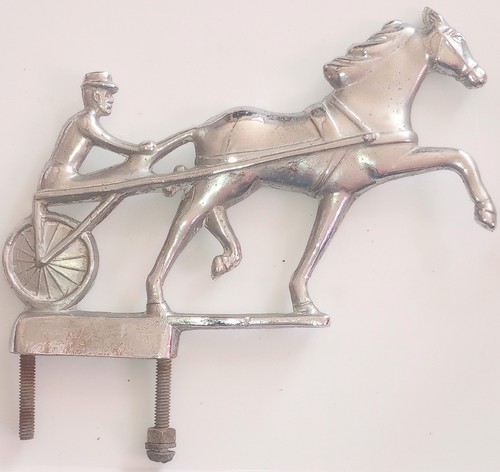 Vintage horse and sulky - and, with