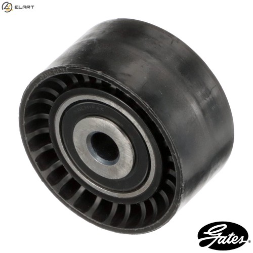 Deflectionguide pulley vribbed - pulley,