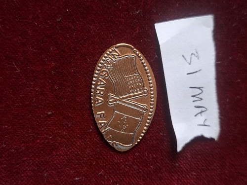 Niagara falls pressed penny - niagara,