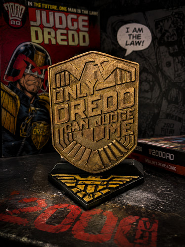 Only dredd can - dredd, judge