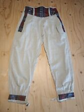 Cotton Ethnic Tribal Aztec Boho Folk Festival Relaxed Trousers Pantaloons 10