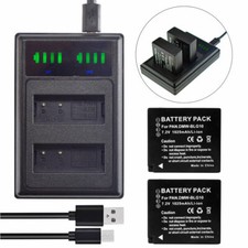 2Pcs BP-DC15 Battery +Charger