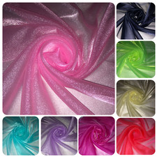 Sparkling Crystal Organza