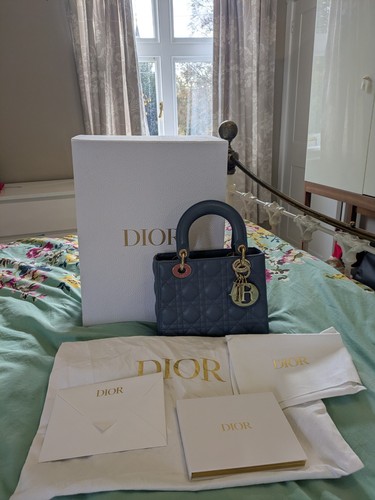 Dior lady small denim - dior,