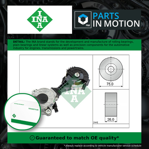 Aux belt tensioner - belt, mini