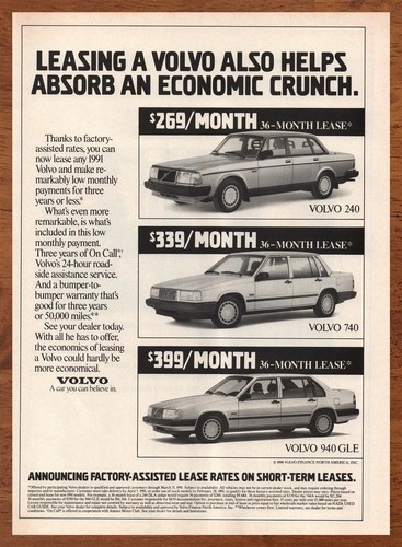 1990 volvo 240 740 - 240, gle