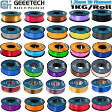 【Buy 6 Get 4 Free,Add 10】1KG/Roll GEEETECH 3D Printer Filament PLA/TPU/ABS+/PETG