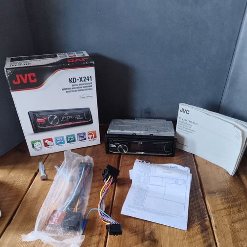 Jvc x241 car radio media - car,