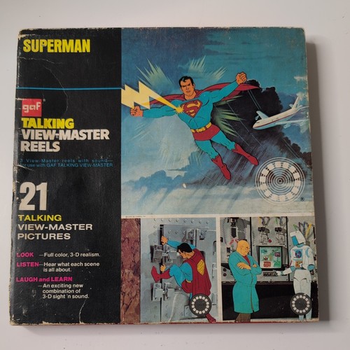 Gaf talking viewmaster reels - gaf, 2