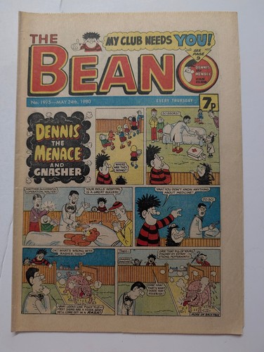 Beano comic 1975 may - comic,