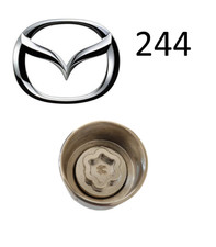 Mazda Locking Wheel Nut Master Security Key number 244 With 21mm Hex