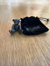 Steiff Pewter Miniature 2001 Schwarz Bear