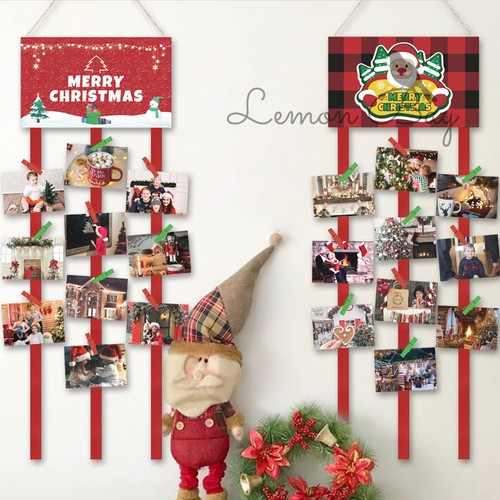 Christmas card holder felt - holder,