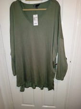 Lipsy Friends Like These Women's Green Tunic Size 22