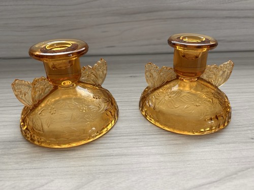 Vintage art deco glass - glass, candle
