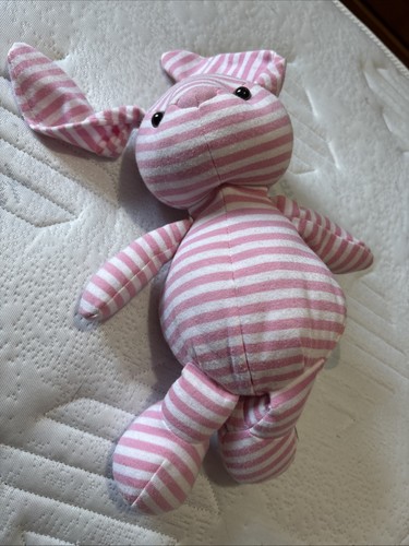 Pink stripey child bunny - stripey,