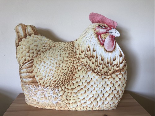 Vintage chicken hen - vintage, fabric