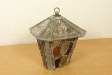 Vintage Antique Leaded Stained