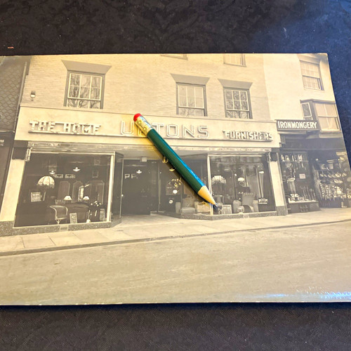 Upton furnishers shopfront - upton's,