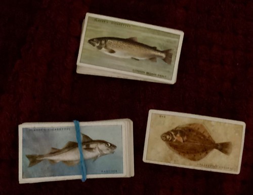 Cigarette cards freshwater - cigarette,