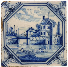 Antique Dutch Delft Blue &