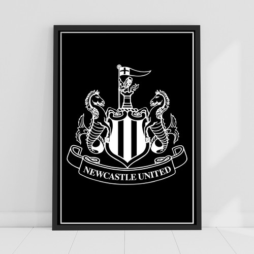 Newcastle united print - fc,