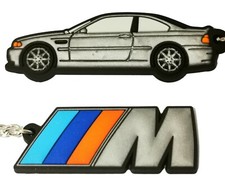 Bmw E46 M3 Key Ring Silver