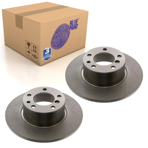 Pair front brake disc fits - of,