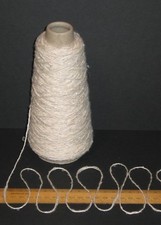 100g cone Cream Cotton Slub &