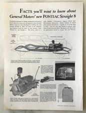 1933 magazine ad for Pontiac -