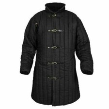 Thick padded Black Gambeson