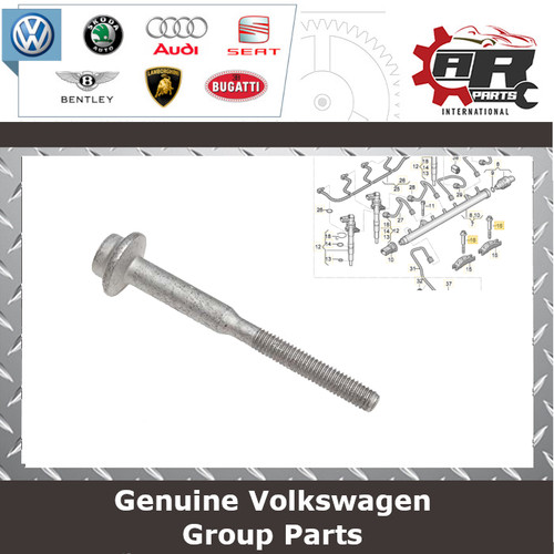 Injector clamp screw bolt - injector,