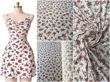 Small floral polka - small, dot
