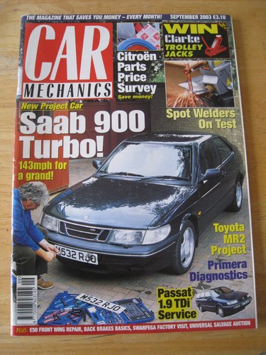 Car mechanics sep 2003 - car, citroen