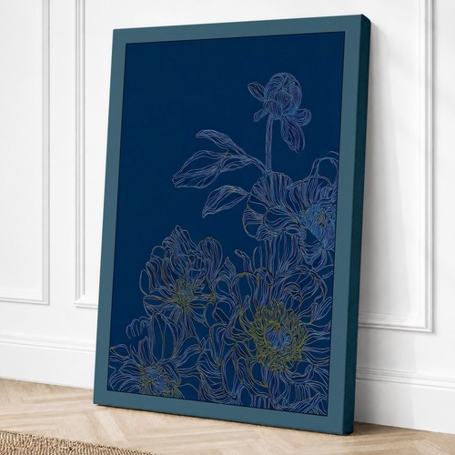 Chrysanthemum study botanical - chrysanthemum,