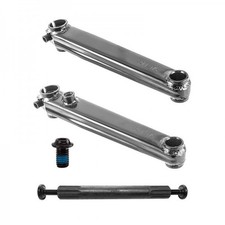 SE Racing BMX Cranks, OLDSCHOOL GT BMX 175MM CHROME 3 PCS RETRO SE V-RIDGE NEW