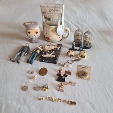 Harry Potter JOB LOT BUNDLE New Mug & Playing Cards,earrings,pin badges figures 