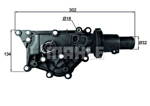 Coolant thermostat fits - coolant,