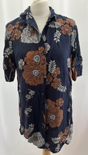 Men's Blue Floral Slim Fit