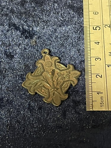 Antique religious pendant item - religious,