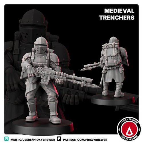 Medieval trenchers tabletop - trenchers,