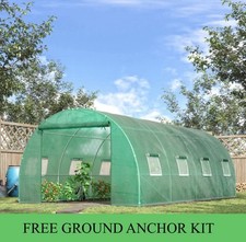 Polytunnel 6x3m greenhouse - polytunnel,