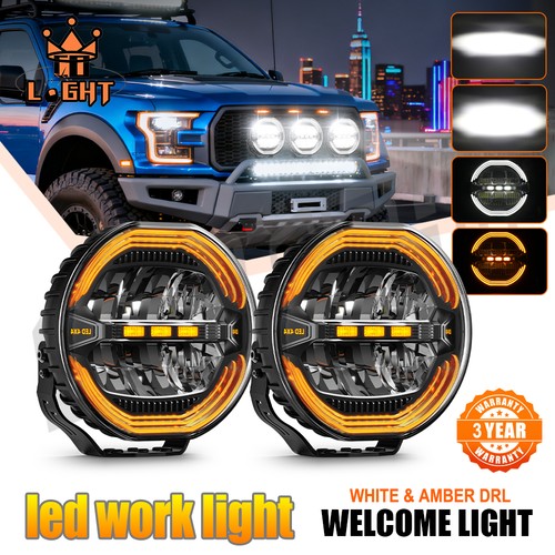 Round led spot - 7", 9"