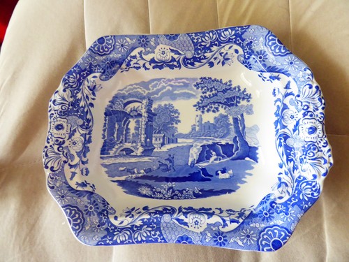 Spode blue italian serving - blue,